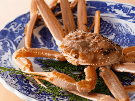 板長が直接仕入れ！タグ付き活蟹（冷凍不使用）