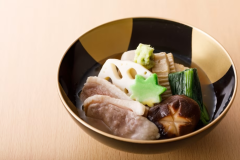 加賀伝統料理:治部煮 加賀伝統料理:治部煮