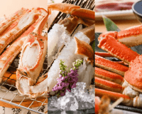 活蟹を≪焼き・刺し・茹で≫からチョイス！