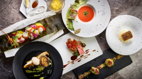 ［プレミアム★★★］熊野牛サーロインと蝦夷あわびを含む熊野の海の幸と大地の恵みを味わう最高級フレンチ