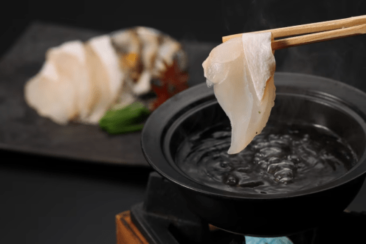 【ローカルガストロノミー会席】あら（くえ）のしゃぶしゃぶ