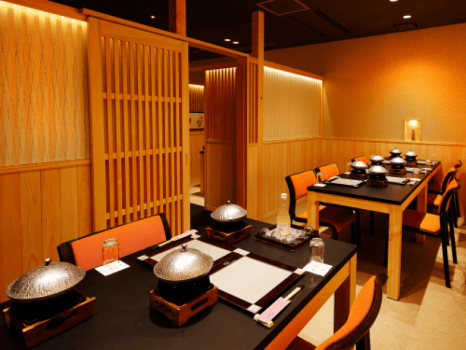 【半個室　食事処】ごゆるりと、食事をお愉しみいただけます