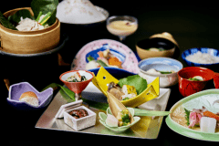 【－風仙会席－】鯛＆あわびのしゃぶしゃぶ鍋♪ふたつの味わいを食べ比べ！