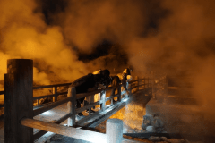 【雲仙地獄ナイトツアー付】雲仙温泉で楽しむ夜の自然体験プラン＜2食付・レストラン食＞【夕食18時開始】