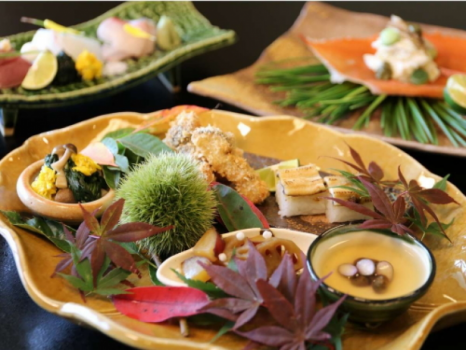 特選渡り蟹尽くし会席　お料理一例（※料理写真はイメージです）