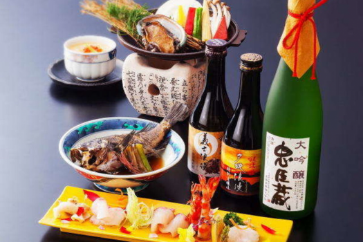 旬のお造りと地酒を一緒に（※料理写真はイメージです）