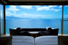<絶景海側/天空フロア>【暁】 和洋室52㎡/絶景露天風呂付客室 <絶景海側/天空フロア>【暁】 和洋室52㎡/絶景露天風呂付客室