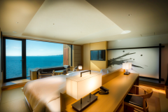 <絶景海側/夕凪フロア>【青藍】 和洋室53㎡/絶景露天風呂付 <絶景海側/夕凪フロア>【青藍】 和洋室53㎡/絶景露天風呂付