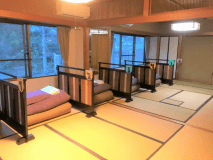和室ドミトリールーム　（男女相部屋６名、7歳以上専用）