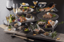 丹後の旬の食材を集めた創作会席で、いつでも美味しさをご提供。（イメージ）