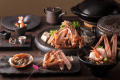 【冬・松葉ガニ会席】冬の味覚の王様・松葉ガニを余すことなく味わう贅沢&hellip;刺し・焼き・鍋などで堪能。