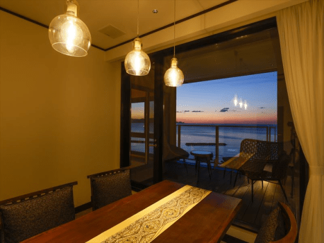 最上階-スイートルーム【廣-hiro】テラス 食事室 温泉ジャグジー付★2023年春完成オープン