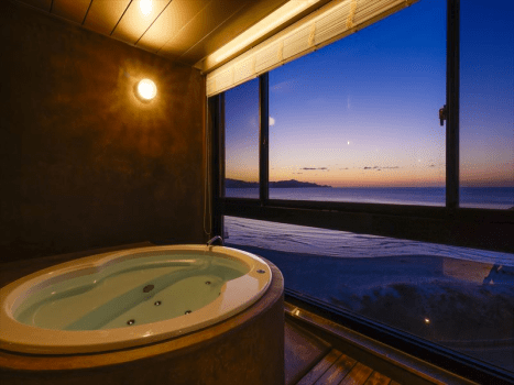 最上階-スイートルーム【廣-hiro】テラス 食事室 温泉ジャグジー付★2023年春完成オープン