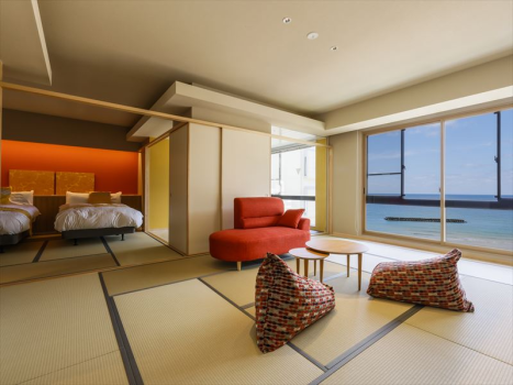 温泉付和洋室【オーシャンフロント】★2023年春完成オープン