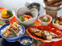 夕日ヶ浦の会席料理 ※イメージとなります