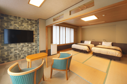 Japanese Modern Room with Twin Bed - Non-Smoking Japanese Modern Room with Twin Bed - Non-Smoking