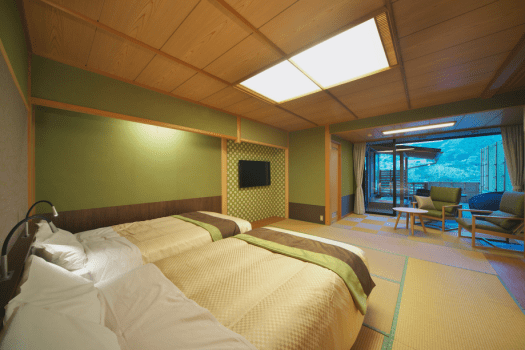 Japanese Modern Room【408】 with Open Air Bath - Non-Smoking
