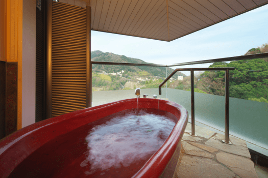 Japanese Modern Corner Room with Open Air Bath - Non-Smoking Japanese Modern Corner Room with Open Air Bath - Non-Smoking