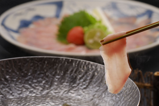 伊豆の味覚　金目鯛をしゃぶしゃぶで