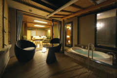 露天風呂付和洋室「一輪草（いちりんそう）」