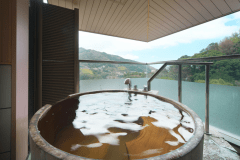 客室の露天風呂