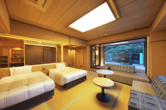 露天付ラグジュアリールーム◆302号室◆「竜胆（りんどう）」