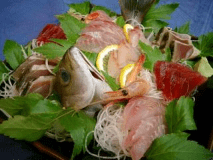 【新鮮お刺身盛り合わせ付きプラン】 伊豆の海の幸を満喫！通常コース料理＋お刺身盛り合わせ付き