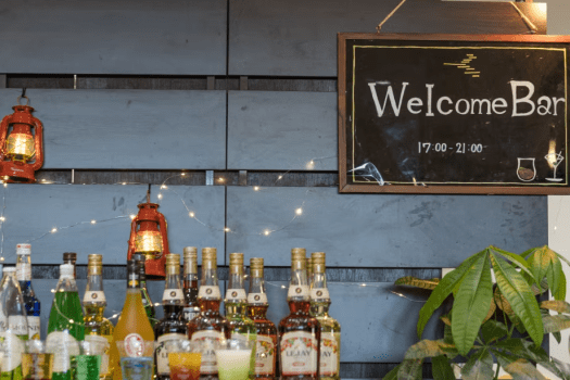 Glamping 　Bar（17：00～21：00）