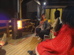 薪ストーブ付きCABINS【バス・トイレ・プライベートデッキ・焚火台有】最大５名