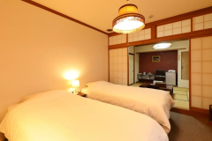 寛ぎの和室とシモンズベッドで快適な客室 和室6畳+洋室6畳【別館　禁煙】