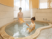 ふたりきりの貸切風呂で特別な思い出を。