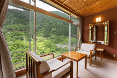 本館和室からの景色