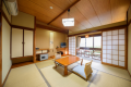 本館の和室8畳のお部屋です。1番スタンダードなお部屋タイプとなります。