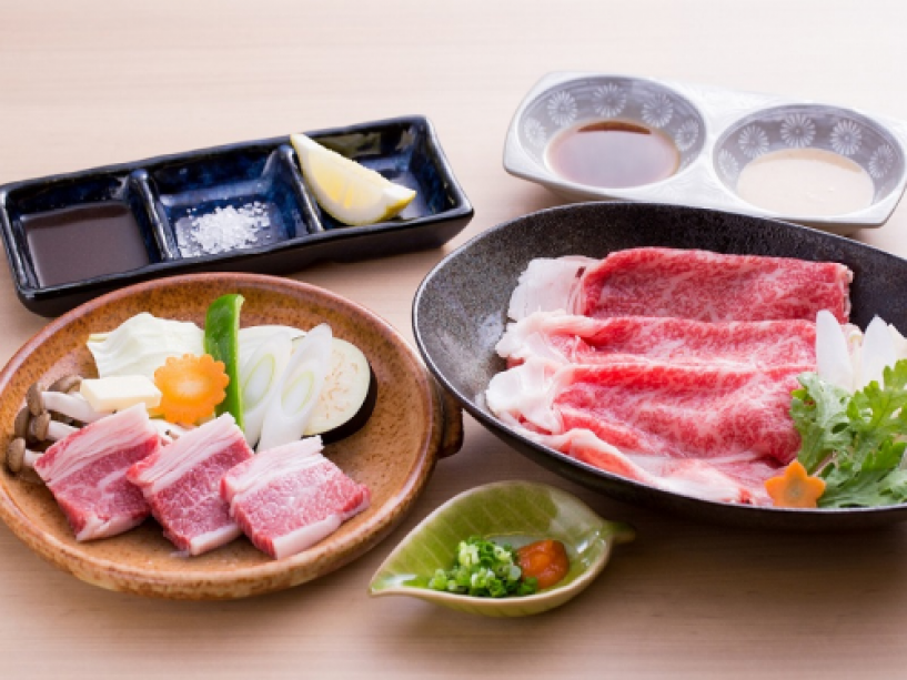 島根和牛陶板焼き×島根和牛しゃぶしゃぶ 島根和牛陶板焼き×島根和牛しゃぶしゃぶ