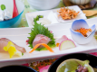 旬な日本海の幸を味わえる、お造り多種盛り