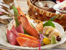 新鮮な海の幸をご用意致します