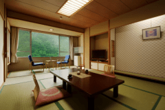 【禁煙】渓谷を望める和室のお部屋