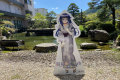 望川館の浴衣を着た温泉むすめの下呂美月ちゃん。