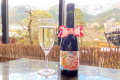 スパークリング日本酒「すますま」。
飲みやすい甘口のお酒です。