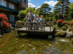 Both children and adults can experience Japanese culture.
The koi in the garden are also looking forward to your visit. Both children and adults can experience Japanese culture.
The koi in the garden are also looking forward to your visit.