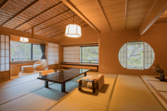 五百川渓谷が一望できる、お部屋「天河の間」プラン