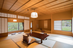 中庭をゆっくり眺められる、お部屋「松風の間」プラン