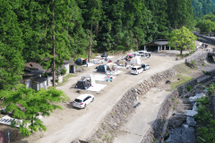 【キャンプサイト】5m×5m区画　AC電源(250W以内)完備