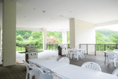 【お食事処「扇」テラスBBQ席】第一部