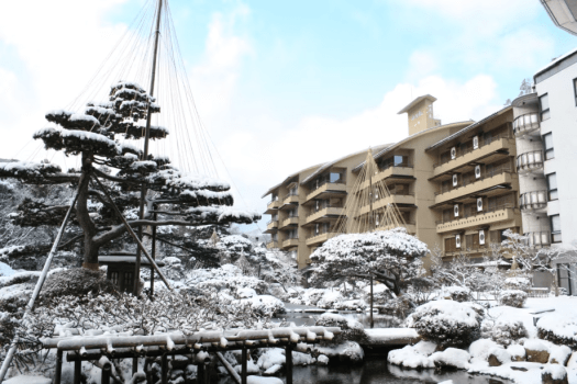 冬の水月園 冬の水月園