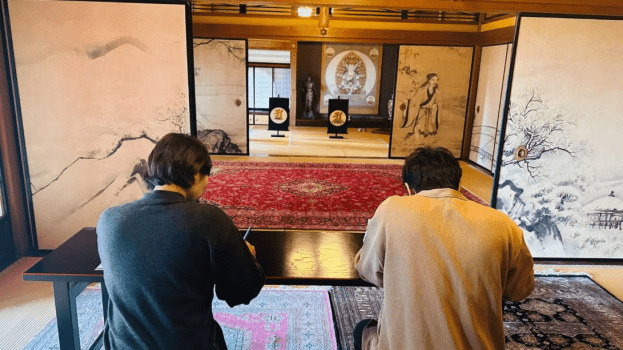 成相寺 阿字観・お写経体験＆本堂見学プラン～海を臨むプライベートヴィラを贅沢に貸切～