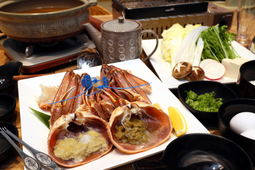 今だけ！冬の味覚を堪能◆カニ1人2杯付き“カニマルシェ”プラン【1泊2食付】