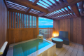 Modern Japanese Twin Room with Open-Air Bath