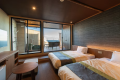 Modern Japanese Twin Room 706 with Open-Air Bath