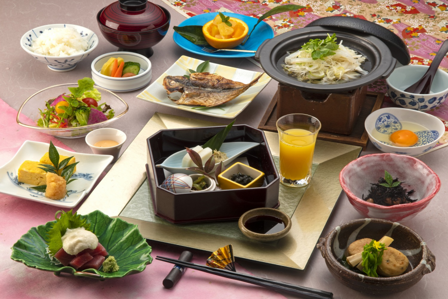 朝食一例